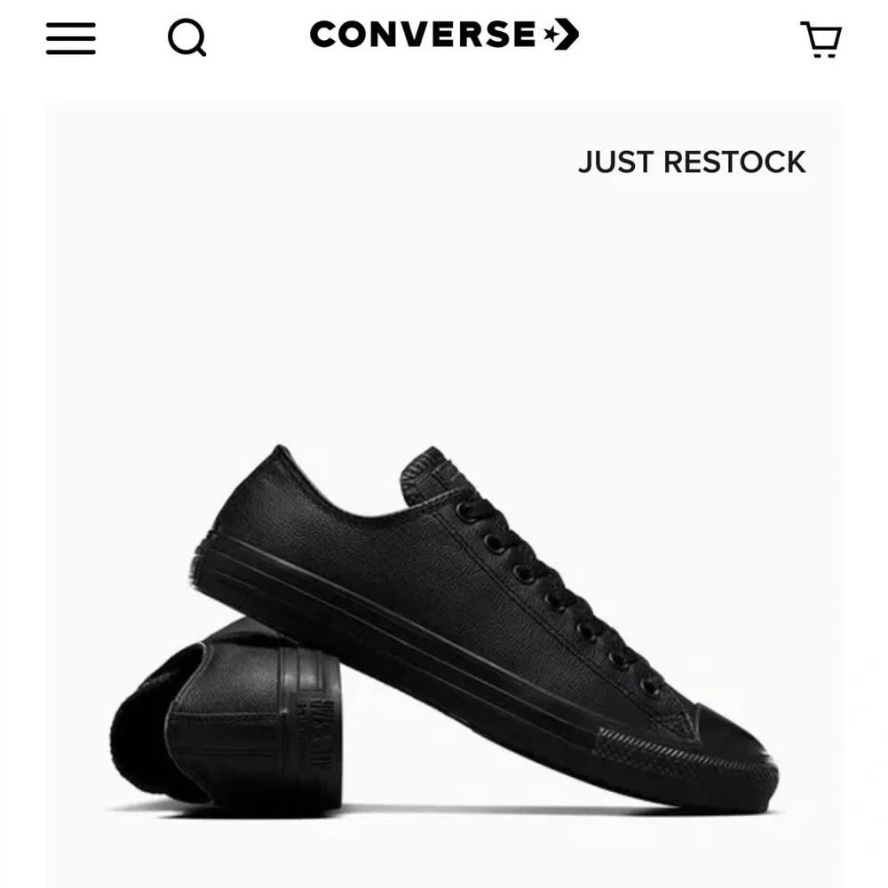 Converse Chuck Taylor All Star Leather Low Top - Picture 2 of 5
